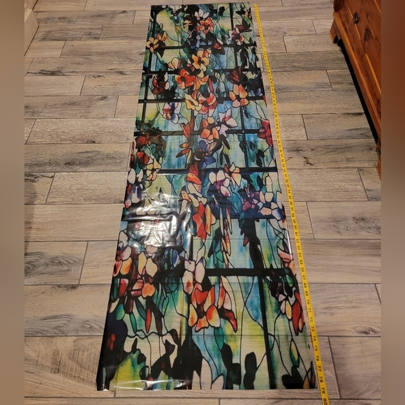 Stained Glass floral contact paper - Picture 5 of 9